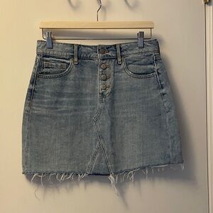 Old Navy Light Denim Mini Skirt